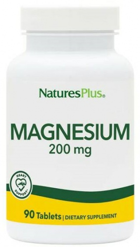 Nature's Plus Magnesium 200 mg (Магний хелат) 90 таблеток