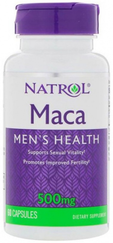 Natrol Maca 500 mg 60 капсул