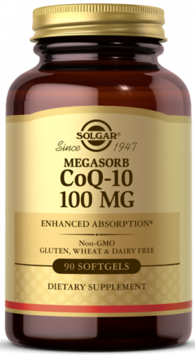 Solgar Megasorb CoQ-10 100 mg Softgels 90 капсул