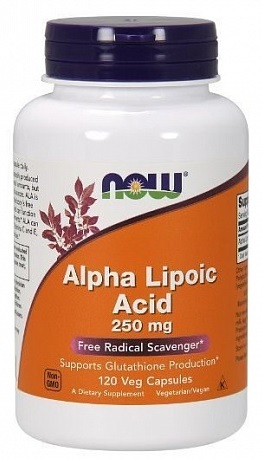 NOW Alpha Lipoic Acid 250 mg 120 капсул