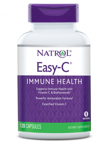 Natrol Easy-C 500 mg with Bios 120 капсул