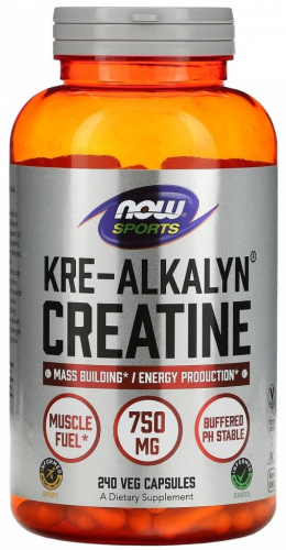 NOW Kre-Alkalyn 240 капсул