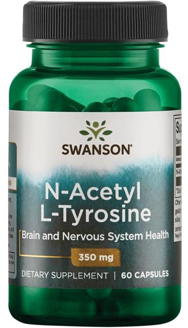 Swanson N-Acetyl L-Tyrosine 350 мг 60 капсул