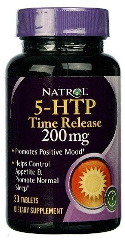 Natrol 5-HTP 200 mg T/R 30 таблеток