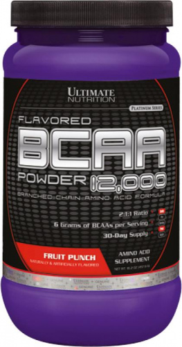 Ultimate Nutrition BCAA 12000 Powder 457 грамм
