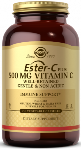 Solgar Ester-C Plus 500 mg Vitamin C 250 капсул