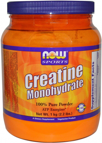 NOW Creatine Monohydrate Powder 1000 грамм