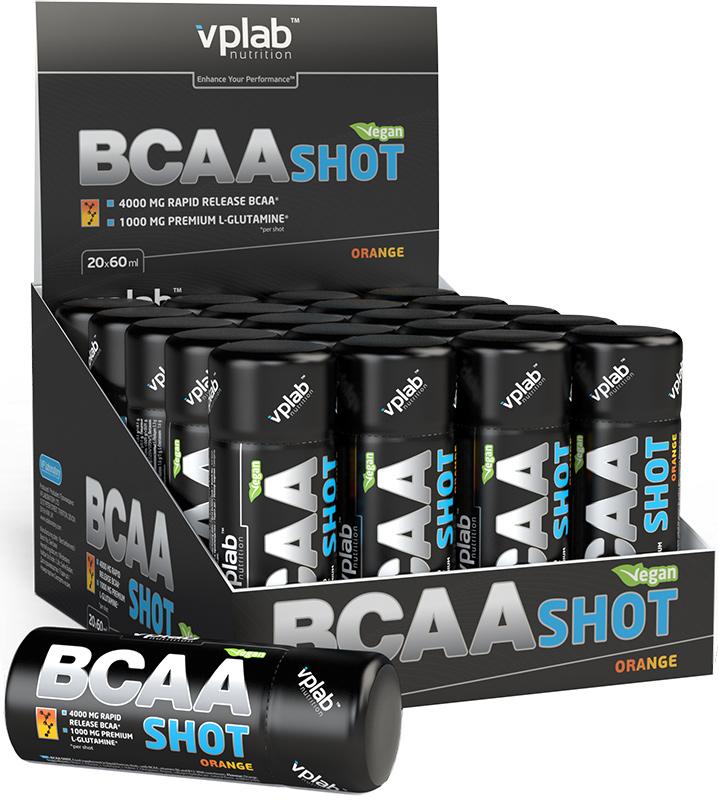 VPLAB BCAA Shot 20 ампул по 60 мл