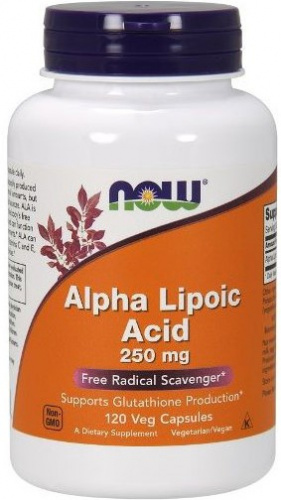 NOW Alpha Lipoic Acid 250 mg 60 капсул
