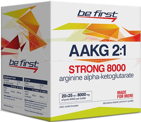 Be First AAKG 2:1 Strong 8000 20 шотов по 25 мл