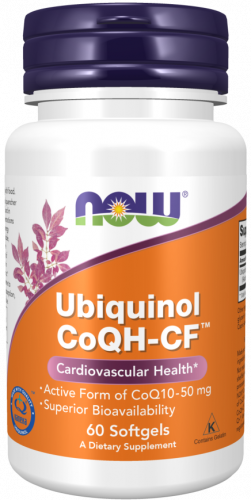 NOW Ubiquinol CoQH-CF (Убихинол) 60 капсул
