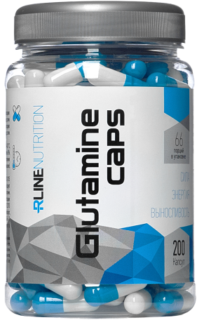 RLine Glutamine Caps 200 капсул