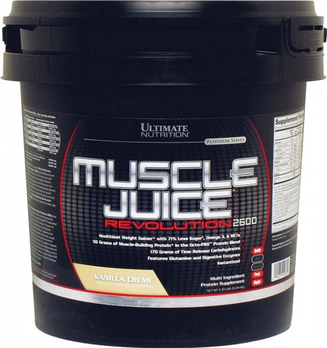 Ultimate Nutrition Muscle Juice Revolution 2600 5040 грамм