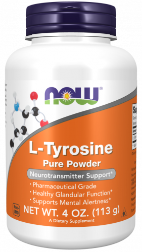 NOW L-Tyrosine Powder 113 грамм