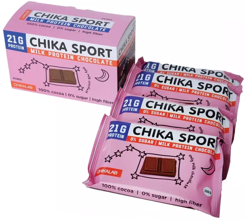 Chika Sport шоколад без сахара