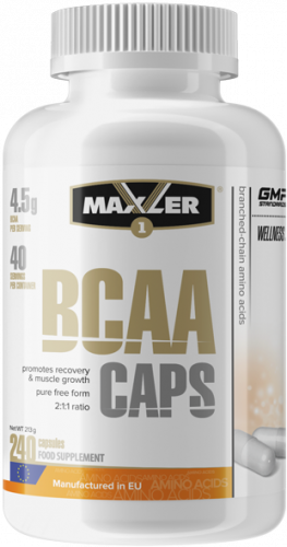 Maxler BCAA Caps 240 капсул