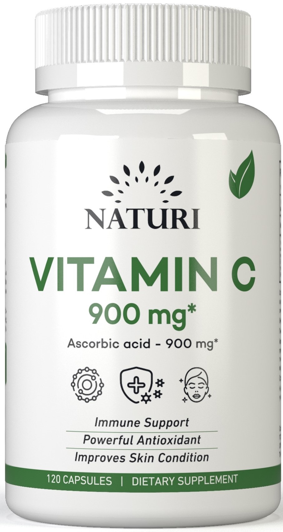 NATURI Vitamin C 120 капсул