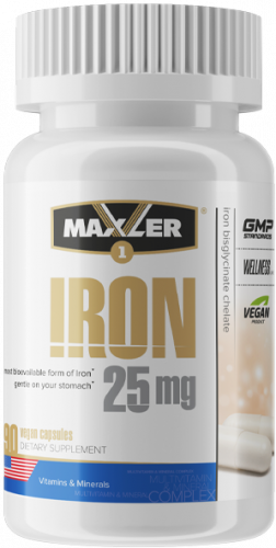Maxler Iron 25 мг 90 капсул