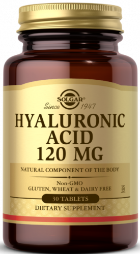 Solgar Hyaluronic Acid 120 mg Tablets 30 таблеток