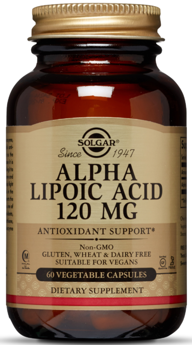 Solgar Alpha Lipoic Acid 120 mg 60 капсул