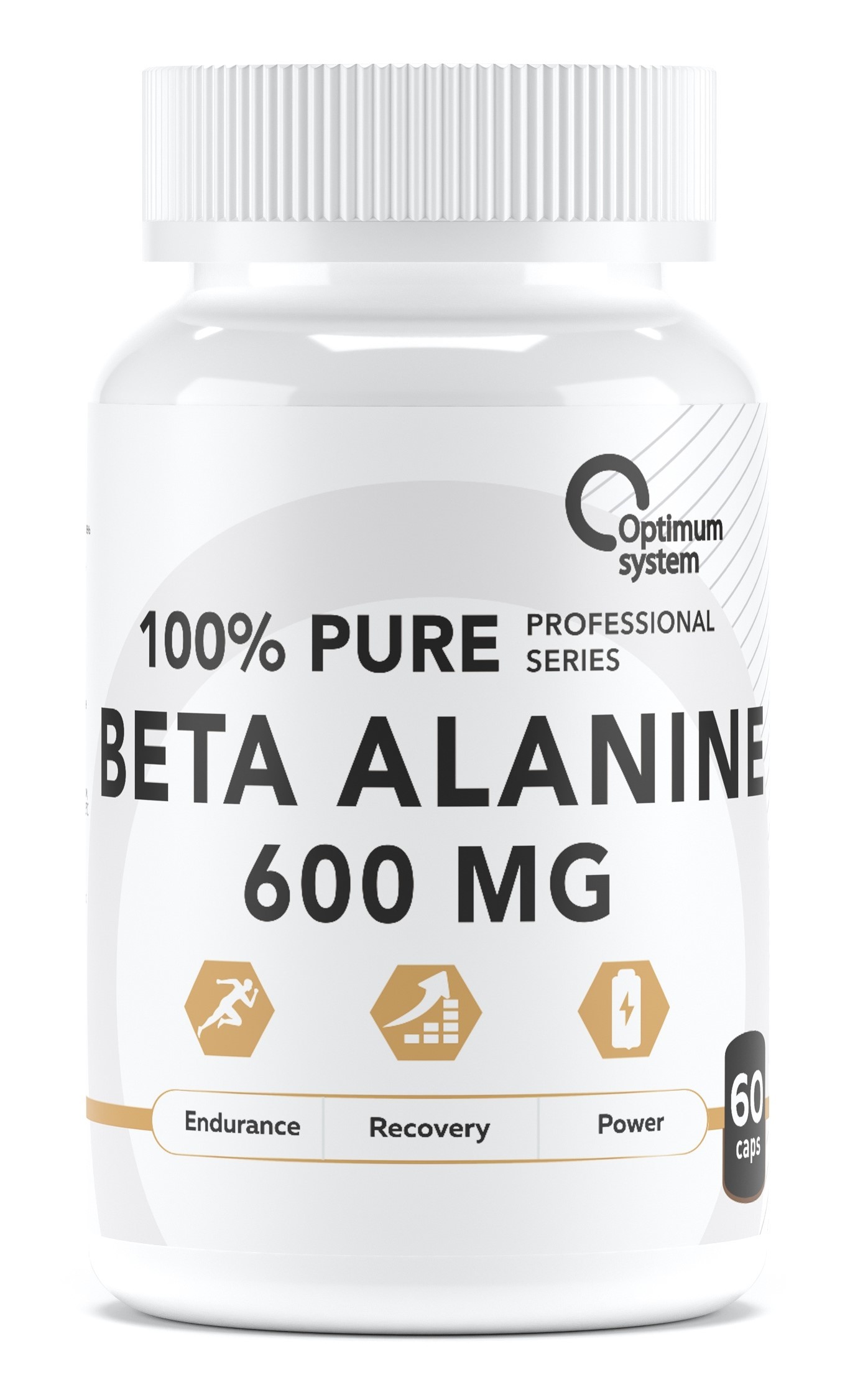Optimum System Beta-Alanine 600 mg 60 капсул