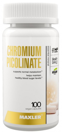Maxler Chromium Picolinate 100 капсул