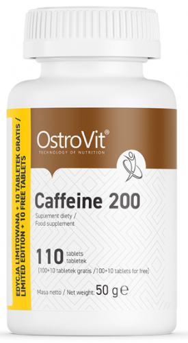 OstroVit Caffeine 200 110 таблеток