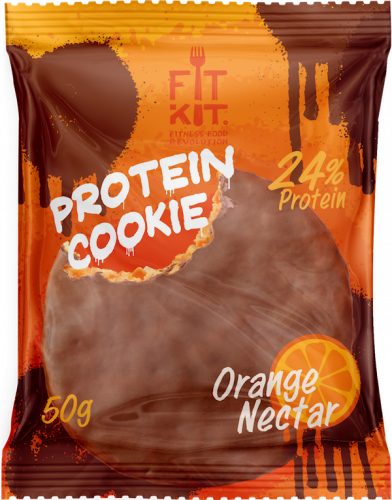 FIT KIT Choco Protein Cookie 50 грамм - 1 печенье