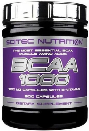 Scitec Nutrition BCAA 1000 300 капсул