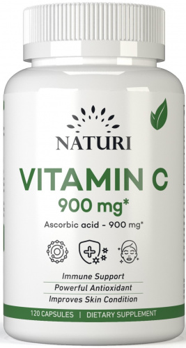 NATURI Vitamin C 120 капсул
