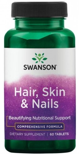 Swanson Hair, Skin & Nails 60 таблеток