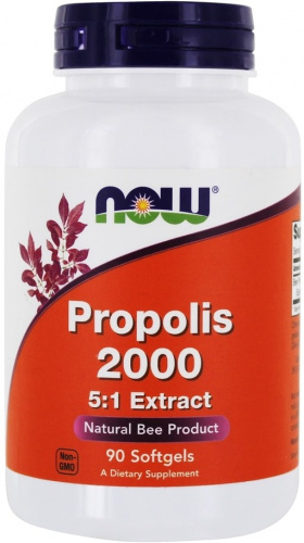 NOW Propolis 2000 5:1 Extract 90 капсул