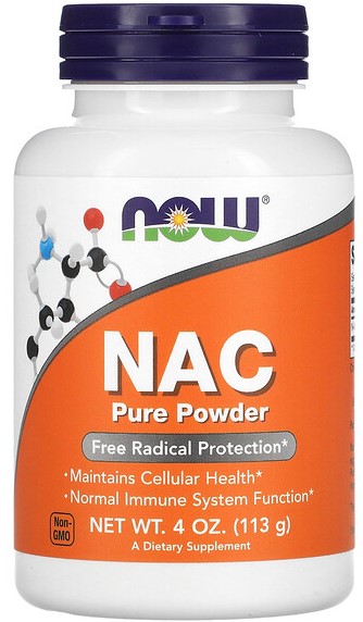 NOW NAC Pure Powder 113 грамм
