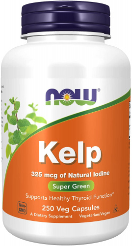 Now Kelp 325 мкг 250 капсул