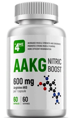 4Me Nutrition AAKG 600 мг 60 капсул