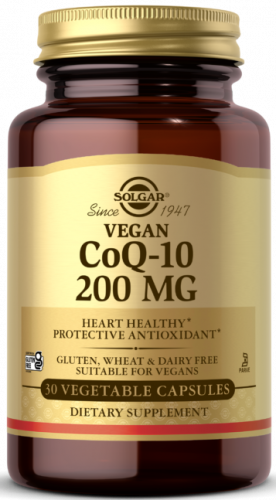 Solgar CoQ-10 VEGAN 200 мг 30 капсул