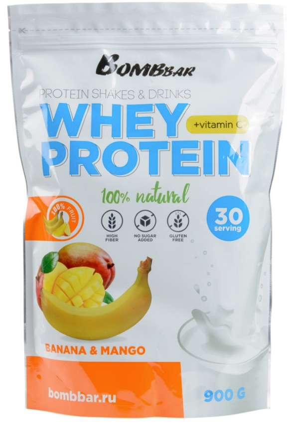 Bombbar pro whey. Протеин сывороточный Bombbar Whey Protein банан-манго 900 гр.. Бомбар протеин 900 гр. Bombbar протеиновый коктейль, 900 гр (банан-манго). Бомббар протеин порционный.