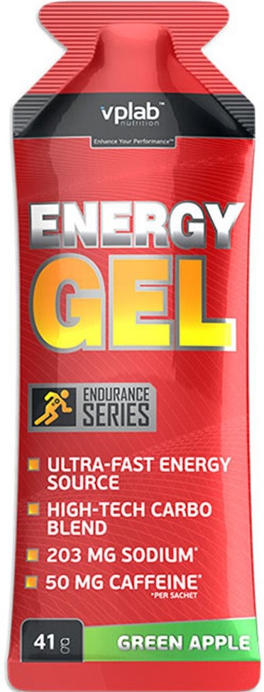 VPLAB Energy Gel +Caffeine 41 грамм (1 пакетик)