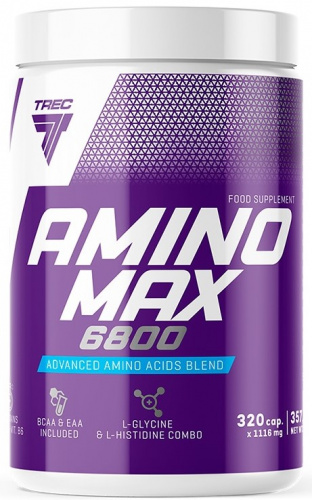Trec Nutrition AMINO MAX 6800 320 капсул