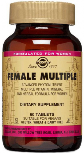 Solgar Female Multiple 60 таблеток