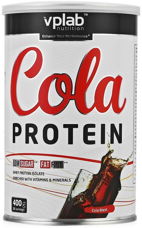 VPLAB Cola Protein 400 грамм
