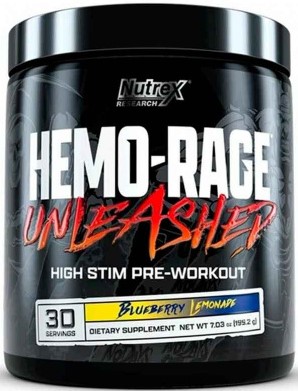 Nutrex Hemo-Rage Unleashed 180 грамм