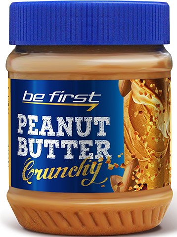 Be First Арахисовая паста Crunchy (с дробленым арахисом) 340 грамм
