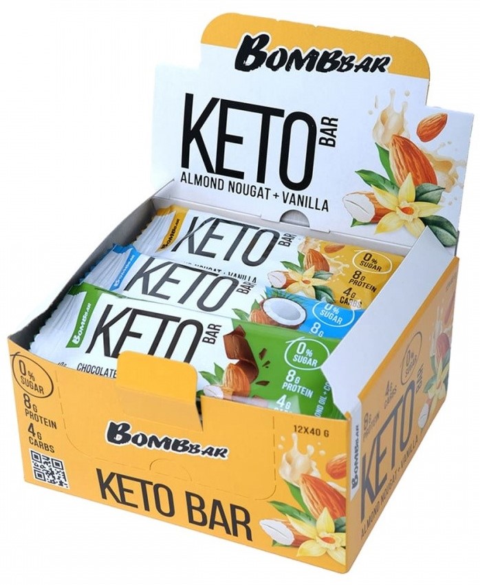 Bombbar KETO BAR Батончик 40 грамм