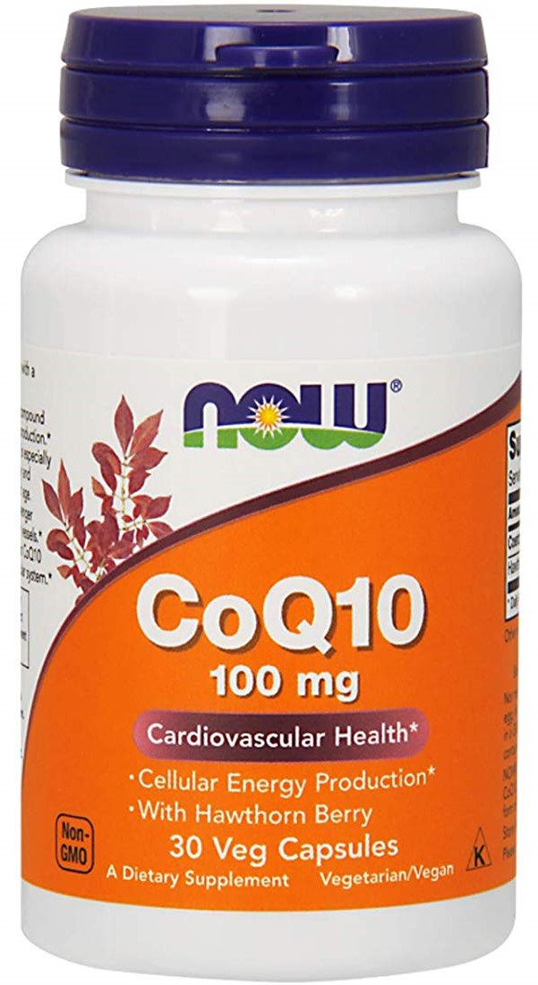 NOW CoQ10 100 мг 30 капсул