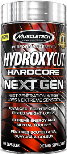 Muscletech Hydroxycut Hardcore Next Gen 100 капсул