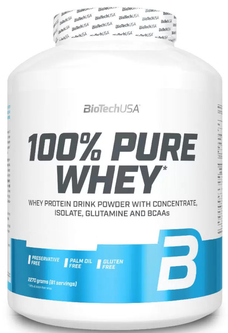 BioTech 100% Pure Whey 2270 грамм