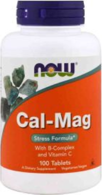 NOW Cal-Mag 500/250 mg 100 таблеток