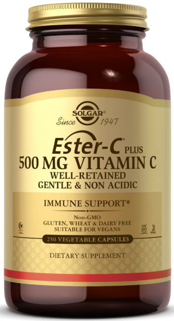 Solgar Ester-C Plus 500 mg Vitamin C 250 капсул