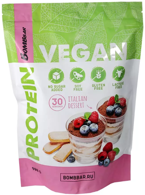 Bombbar PROTEIN VEGAN 900 грамм